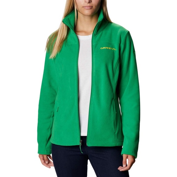 Columbia Women's Vibrant Green Ski Jacket - Picture 1 of 10